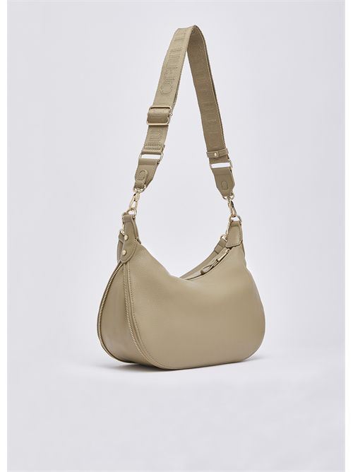 Borsa hobo media con logo monogram LIU JO | AA6133ES026/01679